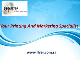 Your Printing And Marketing Specialist