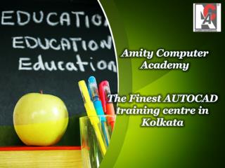 The Finest AUTOCAD training centre in Kolkata