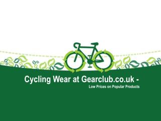 Gear Club | Custom Cycling Clothing