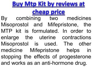 Buy Mtp Kit by reviews at cheap price