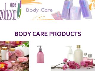 Body Care Products for both Men and Women