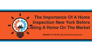 The Importance Of A Home Inspection New York Before Listing A Home On