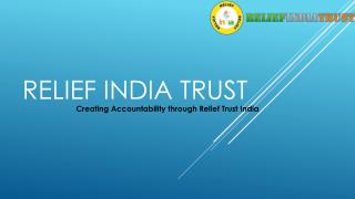 relief india trust (making life)