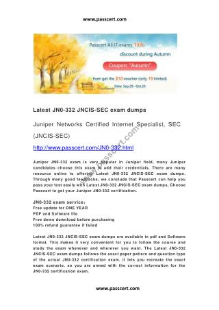 JN0-332 JNCIS-SEC exam dumps