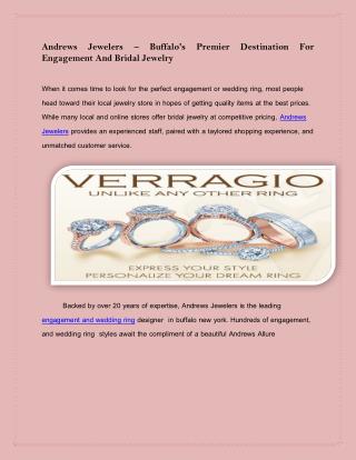 Custom Jewelry Buffalo