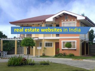 real estate websites in India