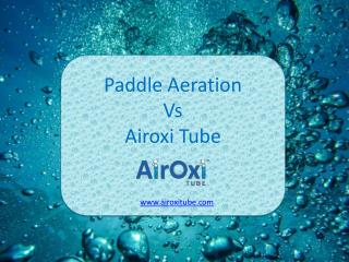 AirOxi vs Paddle Aerator