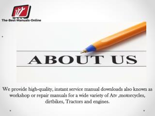 Jcb repair manual