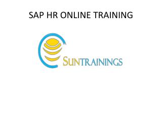 SAP HR Online Training in Hyderabad