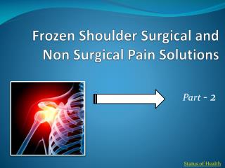 Pain Solutions Exercises for Frozen Shoulder