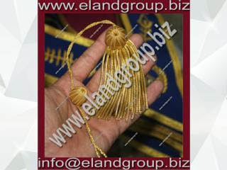 Doctoral Gown Bullion tam Tassels