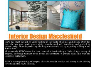 Interior Designers Macclesfield