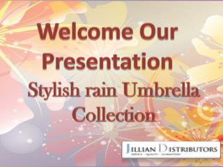 Stylish rain Umbrella Collection
