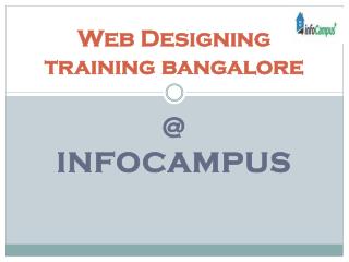 Web Designing training bangalore