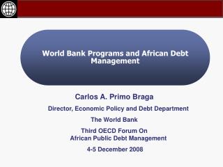 World Bank Programs and African Debt Management