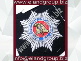 Hand Embroidery Bullion Crests badges