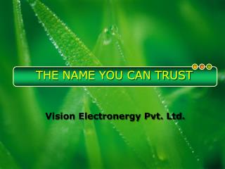 Electronics manufacturing company in Noida - Vision electronergy