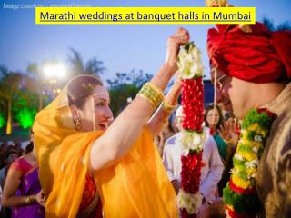 Marathi weddings at banquet halls in Mumbai