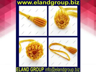 American Sword Knot, British Sword Knot, Royal Air Force Officers Sword Knot with Gold Lace, Royal Marine Officers Sword