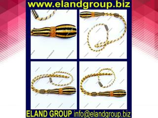 Army Gold & black Sword knot