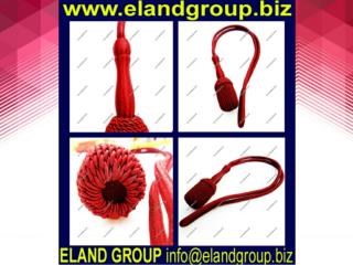 Burgundy Silk Officer Sword Knot