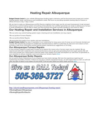 Heating Repair Albuquerque