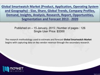 Smart Watch Market: high sales of smart watches expected in China and India in Asia Pacific