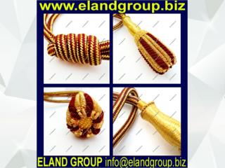 Gold & Burgundy Sword Knot