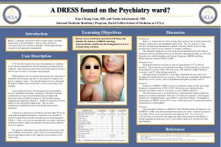 A DRESS found on the Psychiatry ward? Kuo-Chiang Lian, MD, and Nasim Afsarmanesh, MD