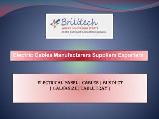 Electric Cables Manufacturers Noida, Electric Power cables Suppliers India