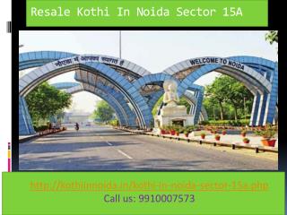 kothi in noida, Residential kothi in Noida Sector 15A