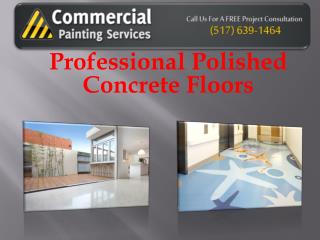 Professional Polished Concrete Floors