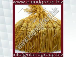 Bullion Tassels Gold Vintage Circa