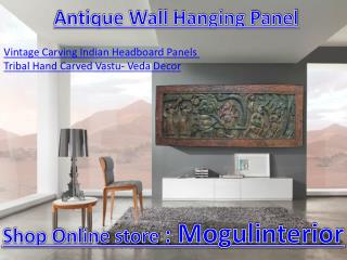 Antique wall hanging panel by Mogulinterior