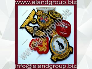 Hand Embroidery Blazer Bullion Badges