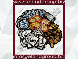 Hand Embroidery Blazer Bullion Badges