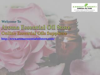 Online Purchess Natural Flower Oils at Aromaessentialoilstore.com