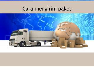 Cara mengirim paket