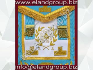 Masonic Fully Hand Embroidered Apron