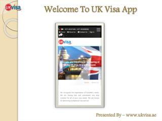 UKVisa.ae Launches Its New App "UK Visa - Dubai"