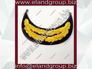 Row Gold Bullion RAF Officer's Oak Leaf Peak