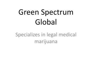 Green Spectrum Global