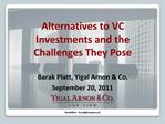 Alternatives to VC Investments and the Challenges They Pose