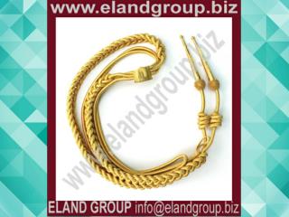 Aiguillette Gold Mylar Cord for Army