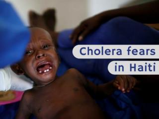Cholera fears in Haiti