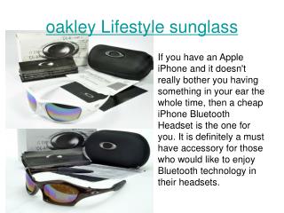 oakley Lifestyle sunglass