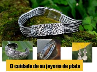 El cuidado de su joyería de plata