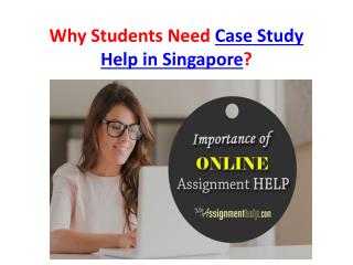 Top Case Study Experts in Singapore- MyAssignmenthelp.com