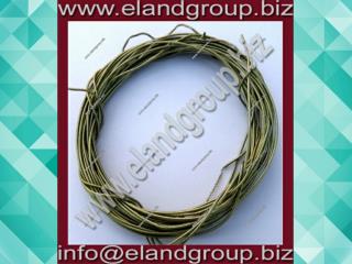 Dark antique Green French Pearl Purl