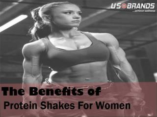 The benefits of protein powder and shakes for women's